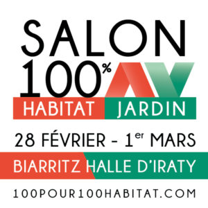 Du 28 février au 1 mars, Ty Bask est présent sur le stand n°46 du Salon 100% Habitat 100% Jardin de Biarritz.